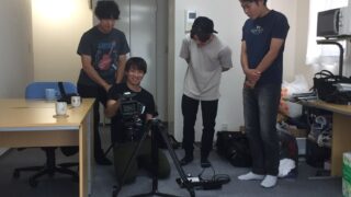 新機材の社内研修会～LED照明やSONYのカムコーダー『HXR-NX5R』の使い方など