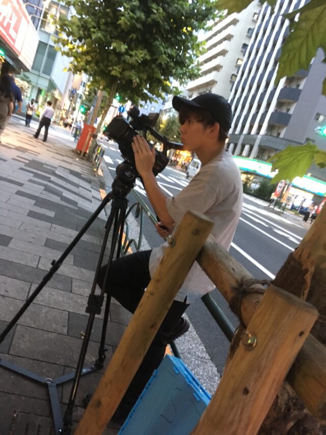 社内研修会~植物・樹木のある風景&グルメスポット紹介番組向け映像の撮影練習