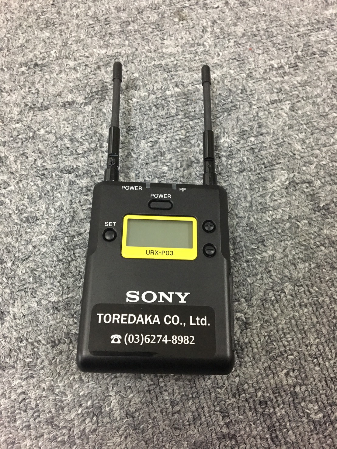 ワイヤレスマイク SONY UWP-D11