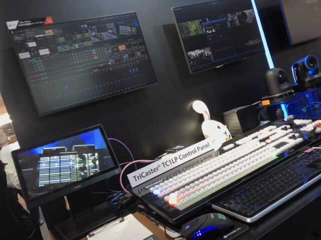 音楽イベントの映像配信・画出し業務にCAとして参加!~映像制作・配信システム【TriCaster】を使用
