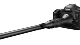 まるで機関銃！？少し変わったカメラレンズ『 虫の目レンズ』