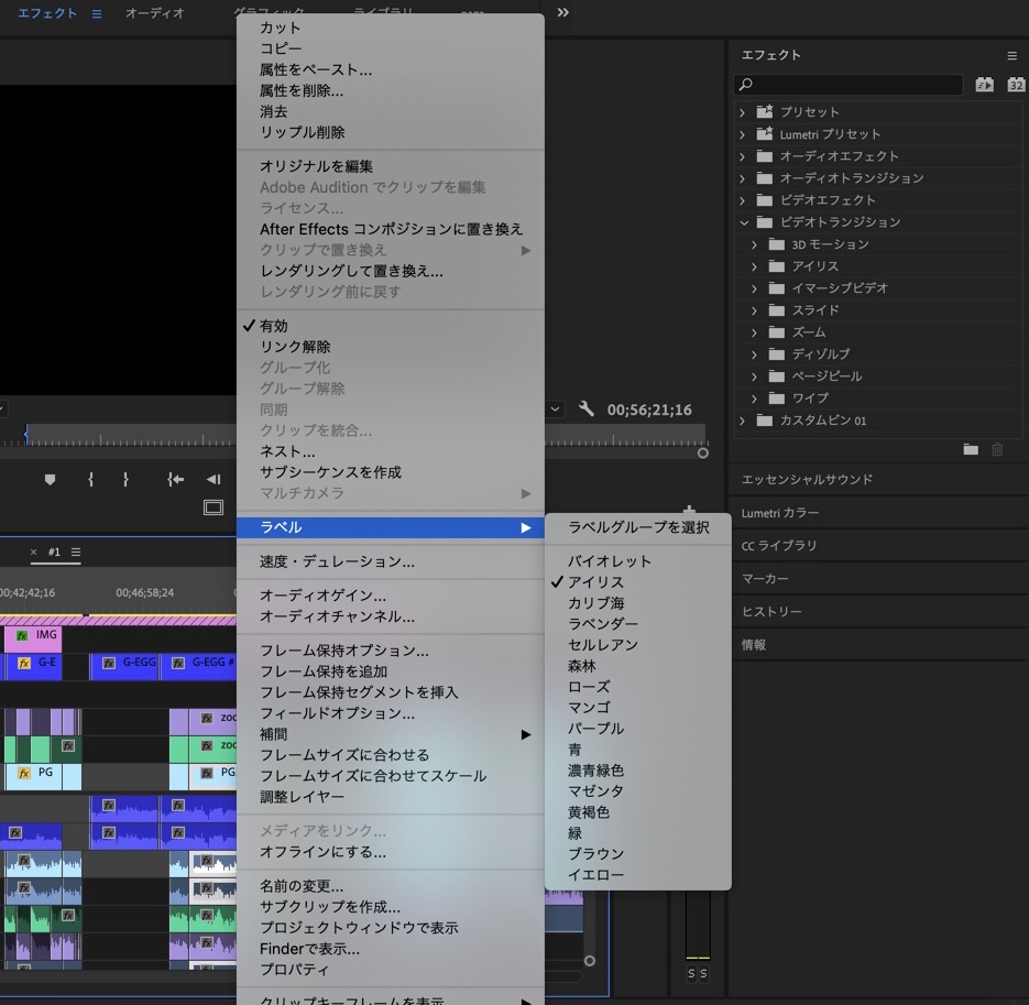 Adobe Premiere Proの便利機能 映像編集時間を短縮できる便利機能4選 株式会社撮れ高 映像技術 撮影技術 映像制作 東京 新宿