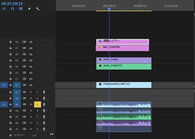 Adobe Premiere Proの便利機能②～調整レイヤーとキーイングについて