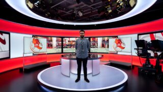 バラエティ番組のスタジオ収録の現場にCAとして参加～ハンディカメラのケーブル捌きなどを担当