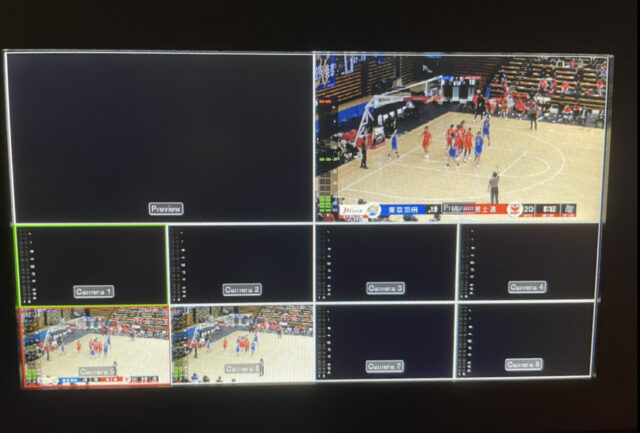 女子バスケットボールの試合の配信＆スカウティング撮影にカメラマンとして参加～撮影時の注意点など