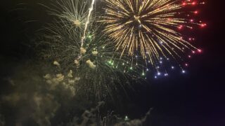 秋の花火鑑賞会のネット配信業務にCAとして参加@千葉県~ケーブル設置やインカムチェックをサポート