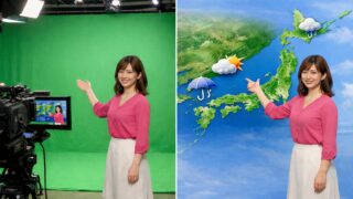 映像の切り抜き合成の一種「クロマキー」について〜天気予報で見かける合成画面の仕組み〜