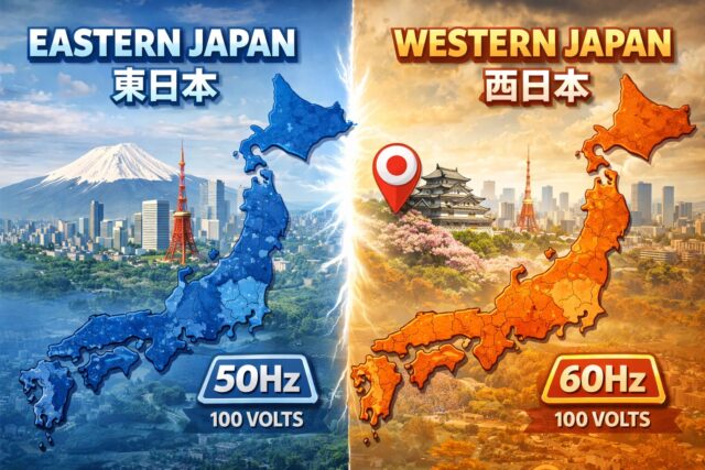 電源周波数「50Hz・60Hz」の違い〜東日本と西日本におけるロケでの留意点について