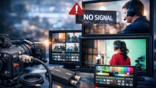撮影現場で重要なモニター送りの基礎＆よくある映像信号トラブルの原因と対策