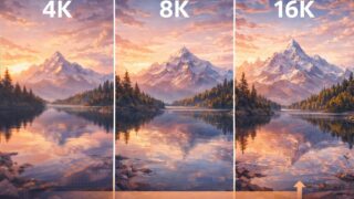 16K映像〜4K・8Kを超える“次世代映像”の正体