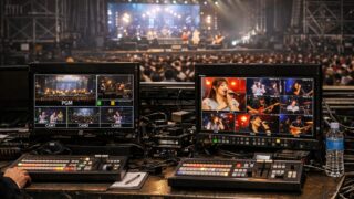 音楽フェスの中継業務にCAとして参加〜スイッチャーの「画出し」と「配信」のマルチービューを見比べて気付いた事