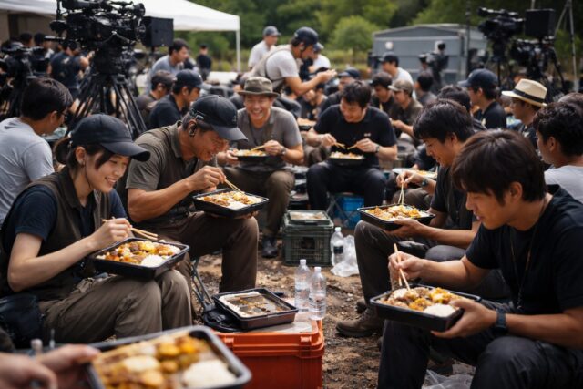 テレビ撮影現場でお弁当が出る訳〜 映画文化と“同じ釜の飯”が生むチーム力の本質